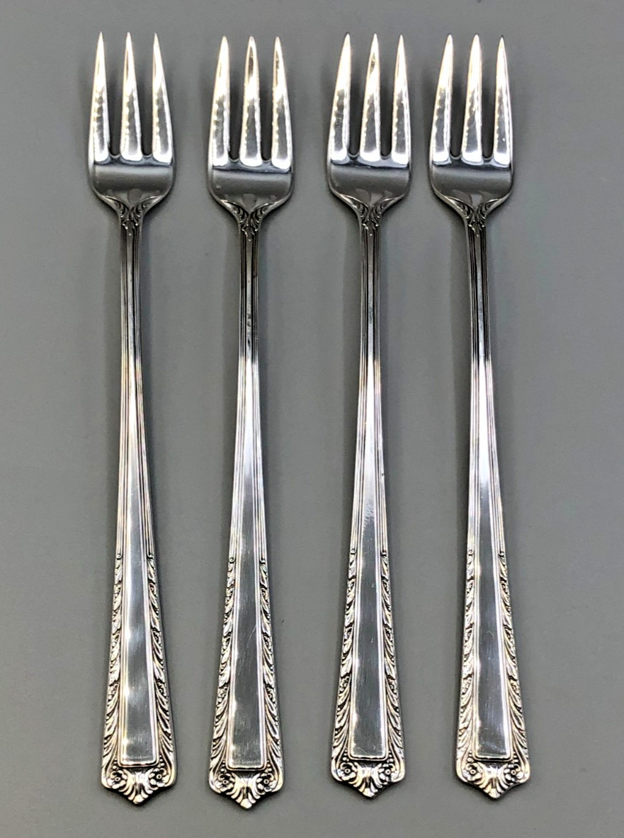 Processional- Fine Arts / International Sterling set of 4 Cocktail Forks