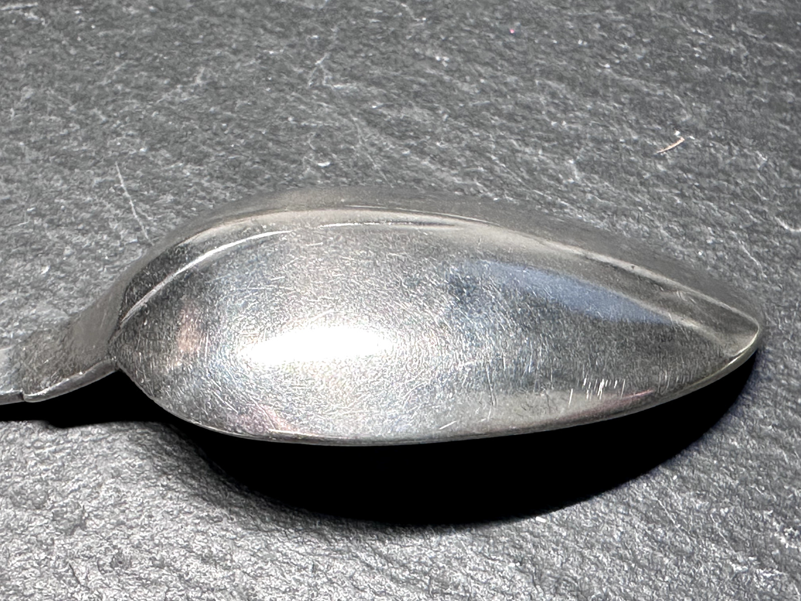 1827 PATRICK MOORE SILVERSMITH DUBLIN IRELAND RAT-TAIL SPOON E253