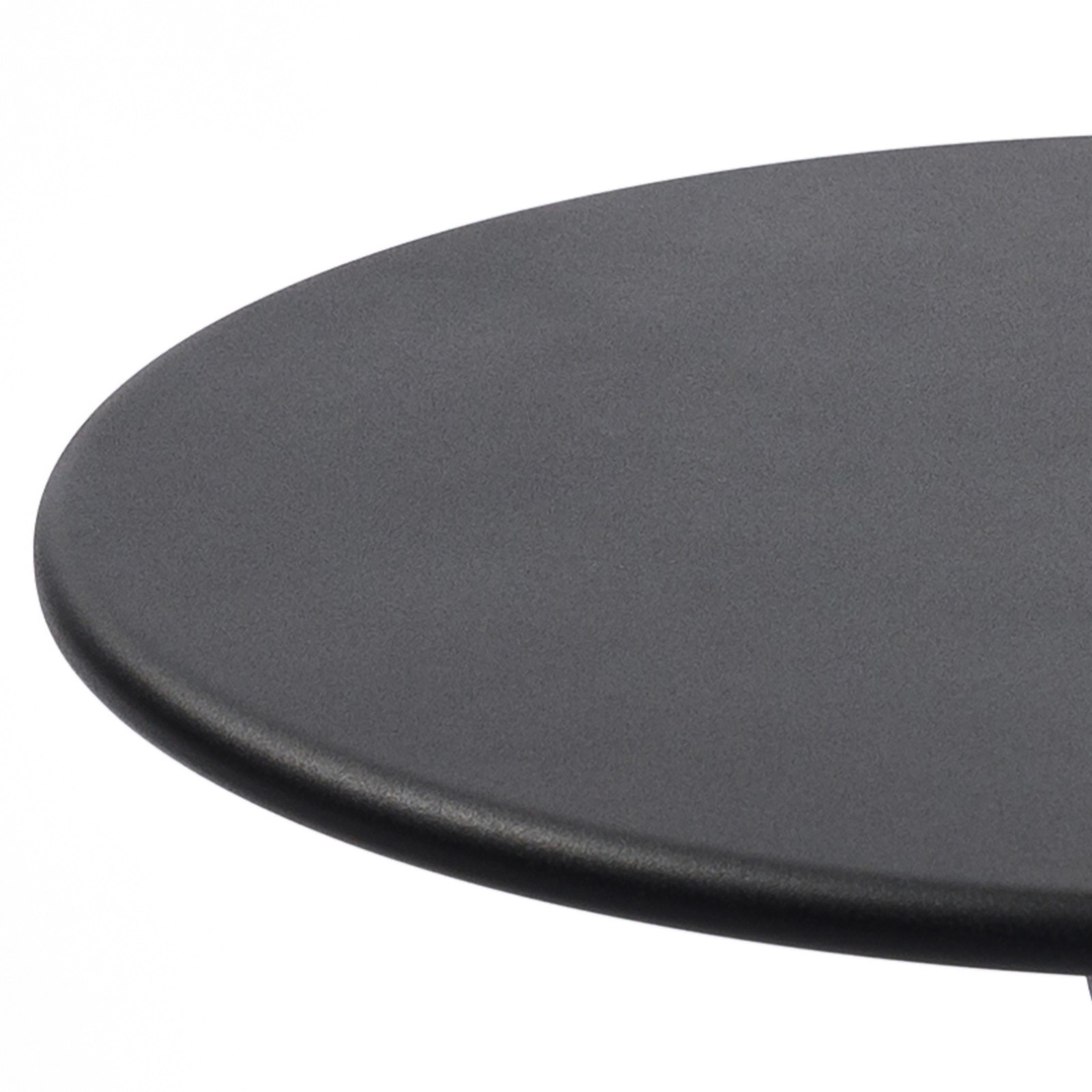 2Pcs Adjustable Side Table Small Tea Martini Table for Display and Storage Black