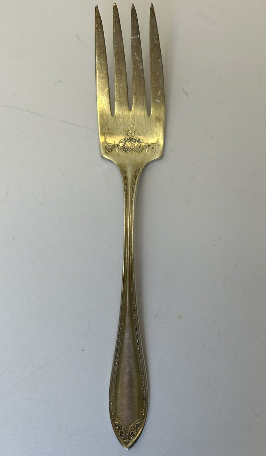 ONEIDA COMMUNITY SHERATON SILVERPLATE 6-1/8″ YOUTH FORK