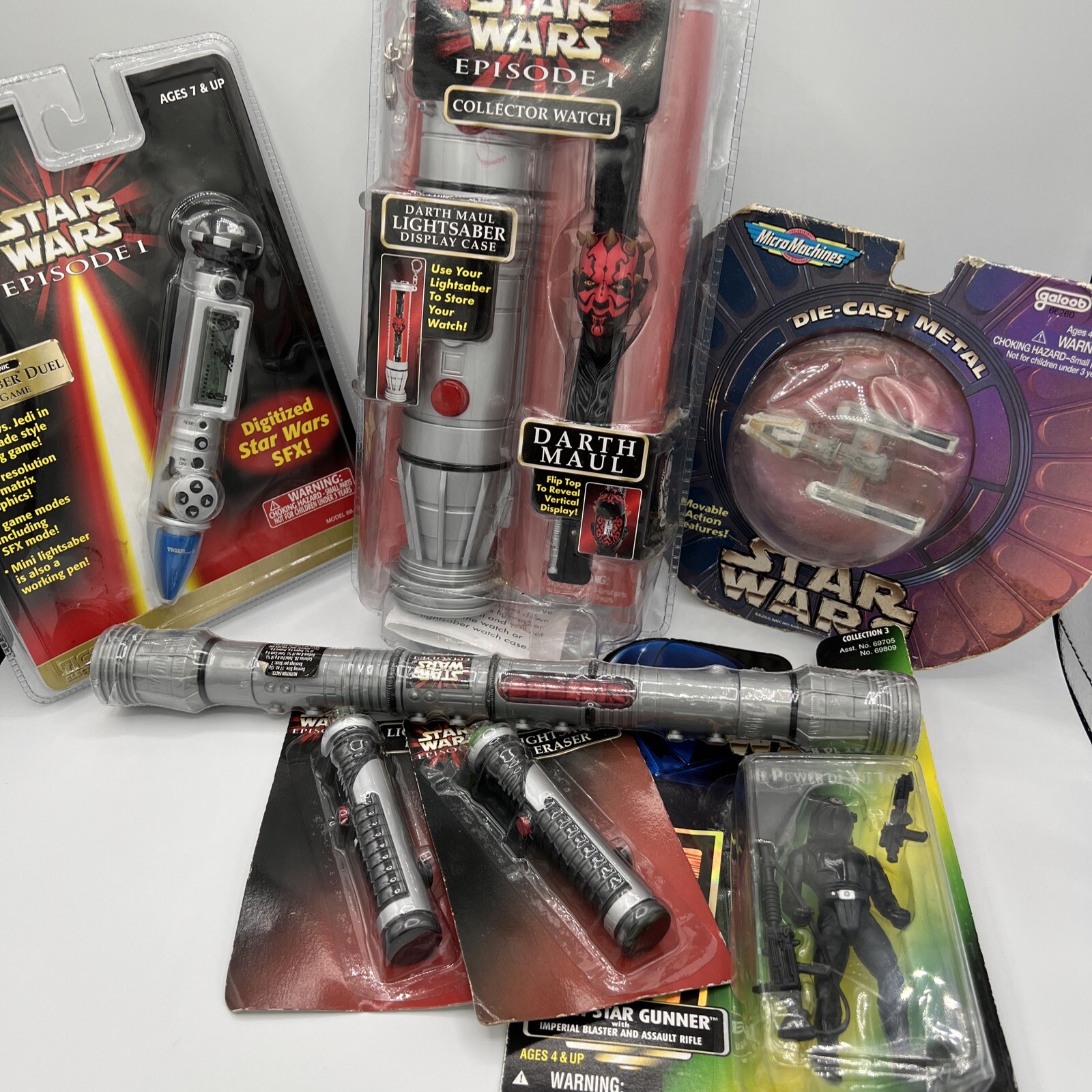 vtg lot 7 Star wars collection items