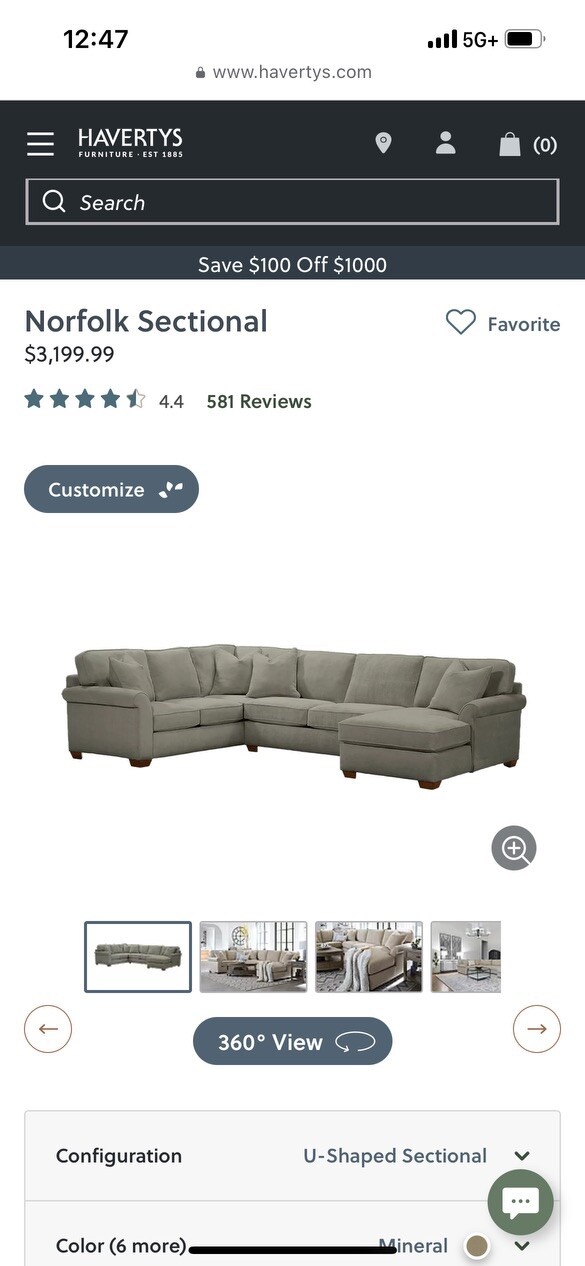 Norfolk Sectional