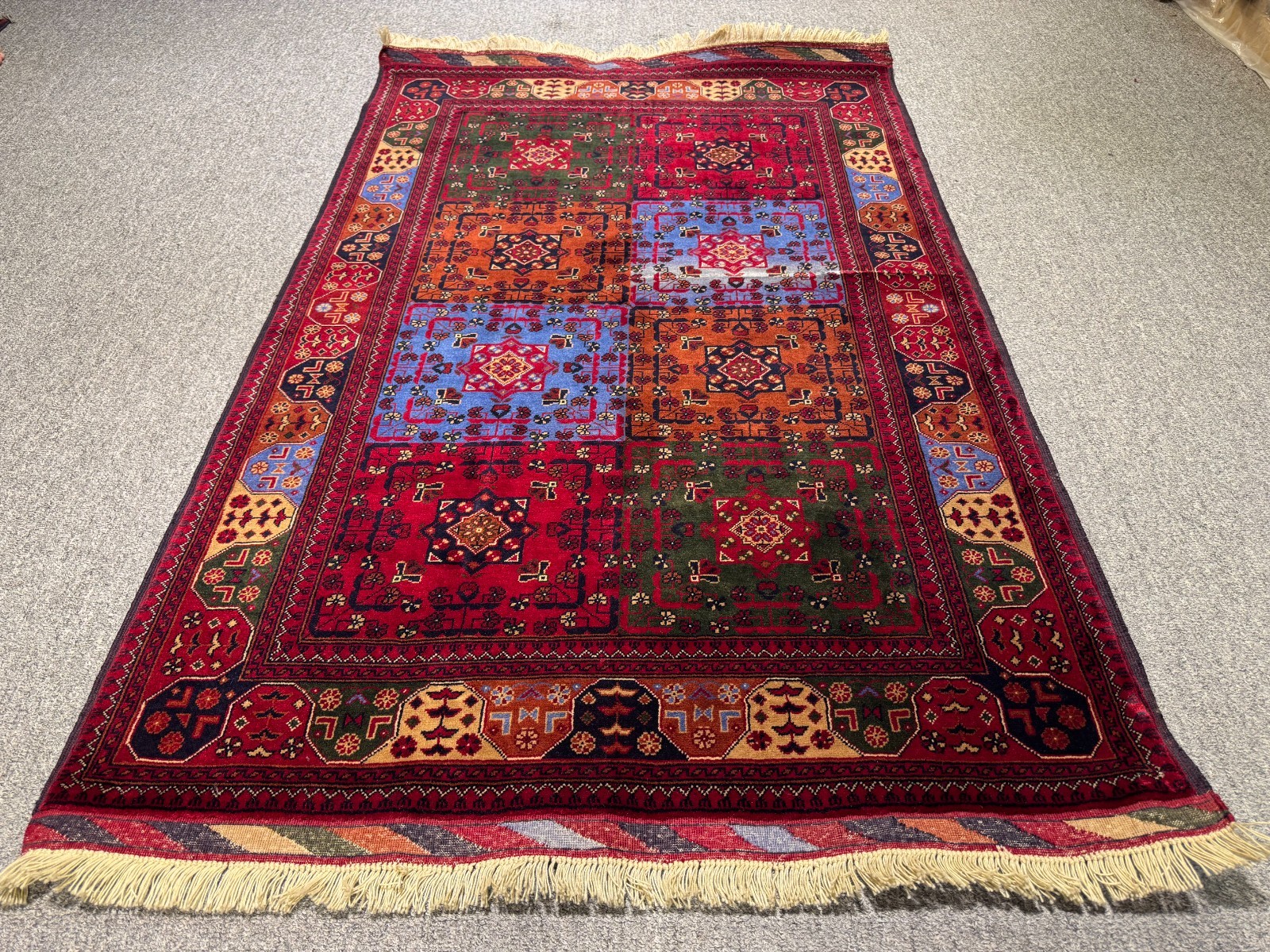 Fine Handmade Turkmen Beljik Rug 3×5 ft Vintage Persian Style Afghan Tribal Rug