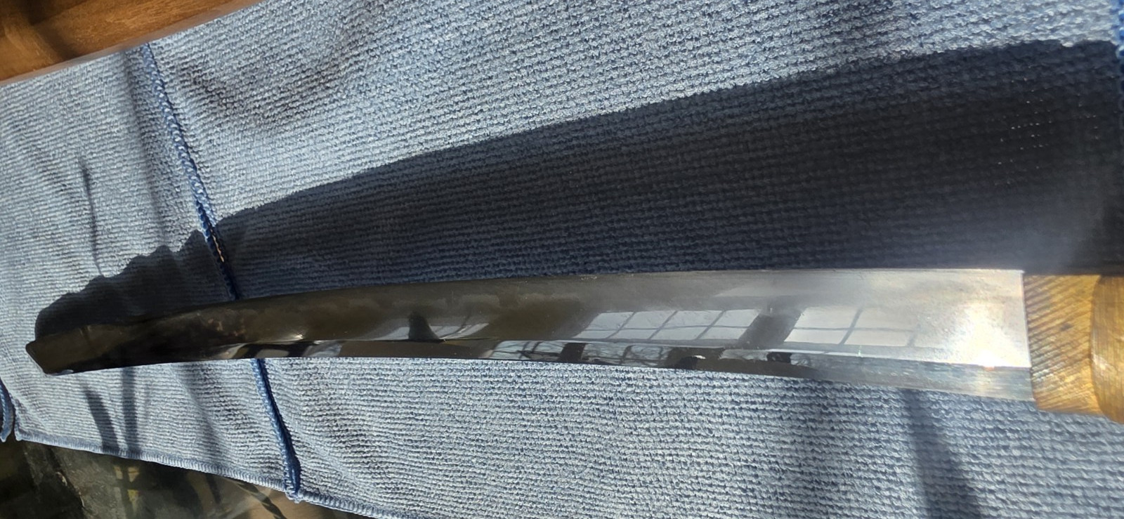 Real Antique Japanese Sword Nihonto Mumei Wakizashi in Shirasaya Choji Hamon