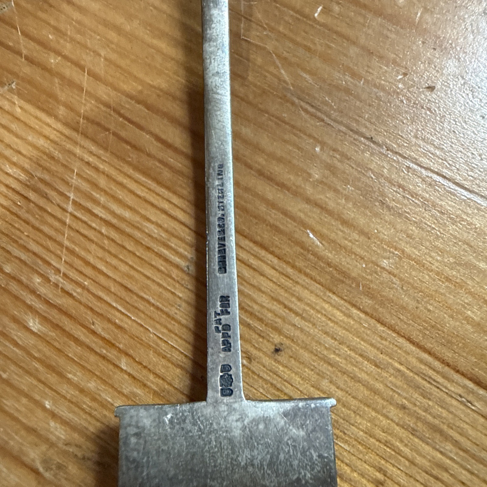 1915 Shreve & Co Sterling Panama Pacific Expo Shovel Spade Spoon William Taft
