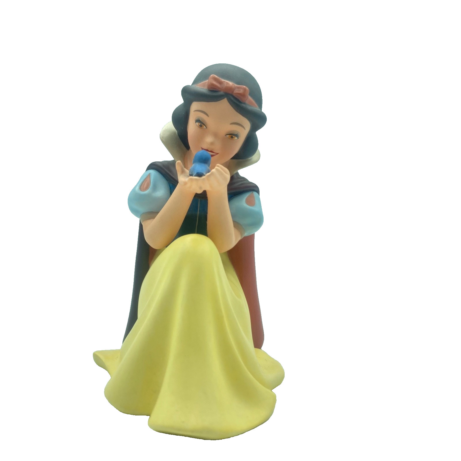 Snow White Disney 2002 65th Anniversary Porcelain Sculpture 4 3/4″ Tall Vintage