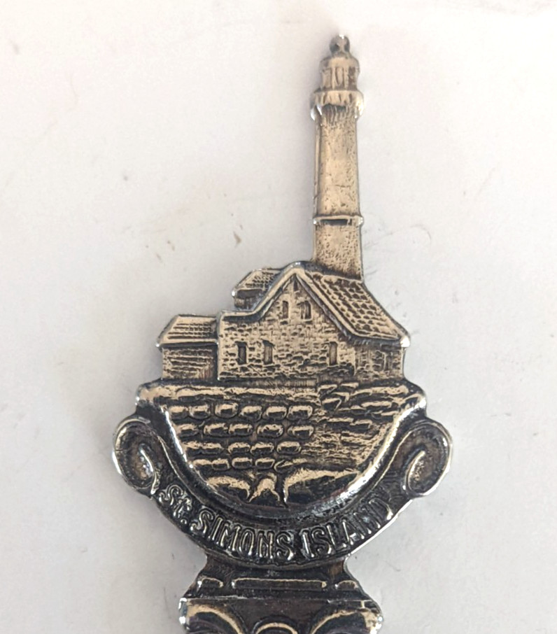 Vintage Collectible 5″ St. Simons Island “Georgia Souvenir Spoon