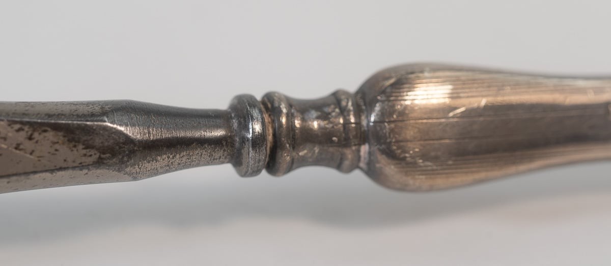 Antique Solid Silver Shoe Horn Hallmarked NWB English Collection Vintage