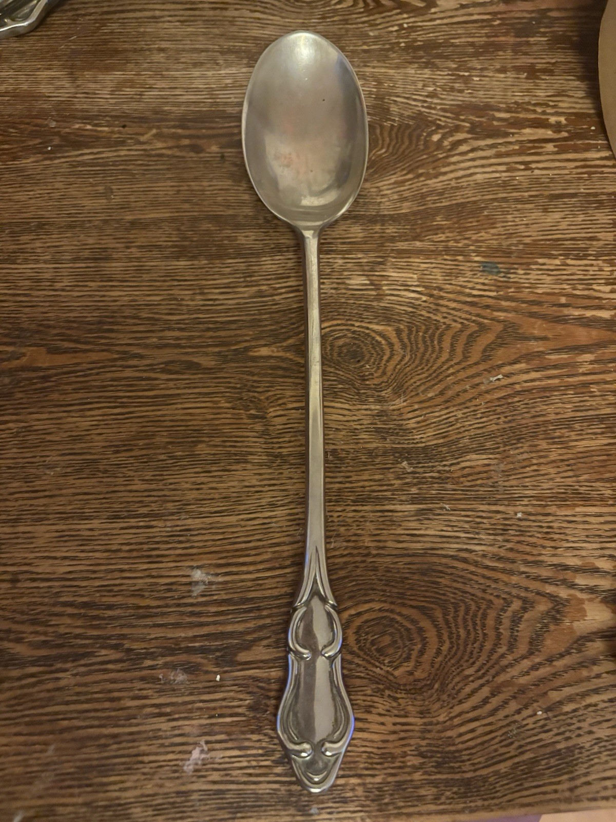 VINTAGE ROYAL LIMITED serving Spoon Silver Plated 12”