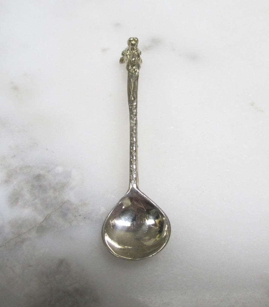 Vintage Moose Head Sterling Silver Miniature Spoon ~ 2.12″ ~ 3.2grams ~ 11-A599