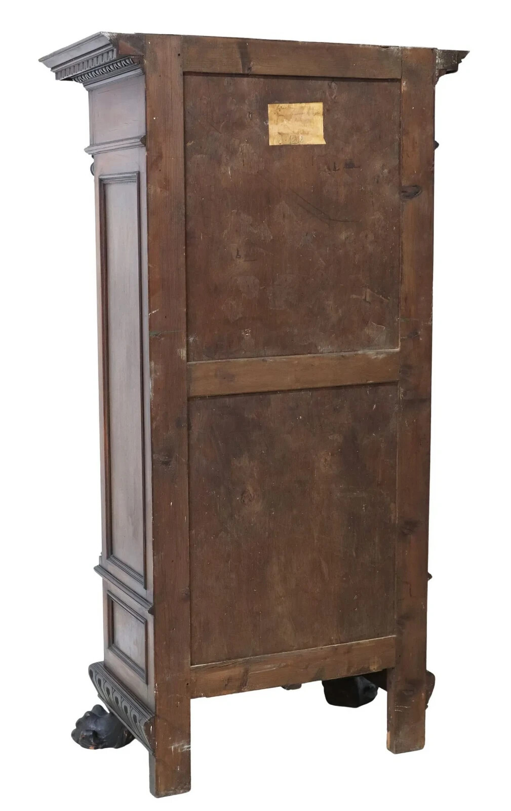 Antique Bachelor’s Chest, Italian Renaissance Style, Carved, Walnut, Early 1900s