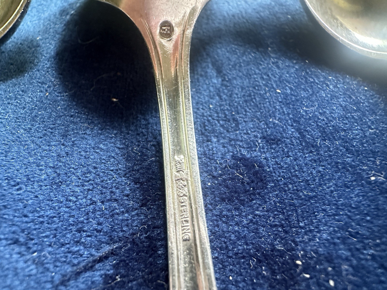 Wallace Princess Mary Sterling Soup Spoons ~6.5” – Lot of 5 – Letter I L