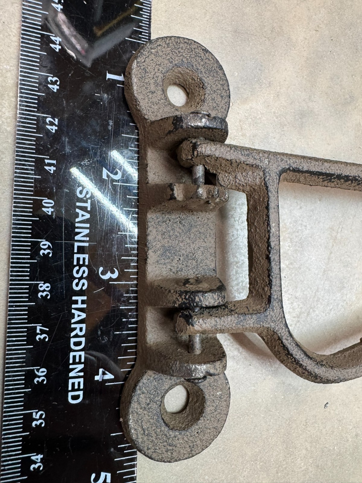 Cast Iron Scroll Wall Bracket LANTERN PLANT Hanger Swivel Hook Rustic Brown 9.3″