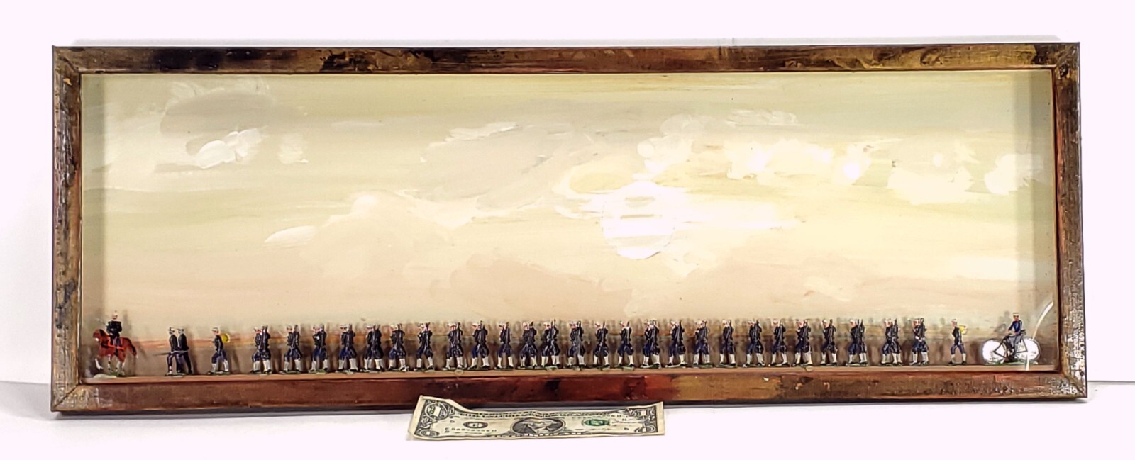 Signed ROBERT ANDREW PARKER Military Diorama Italian Colonial Infantry 1996