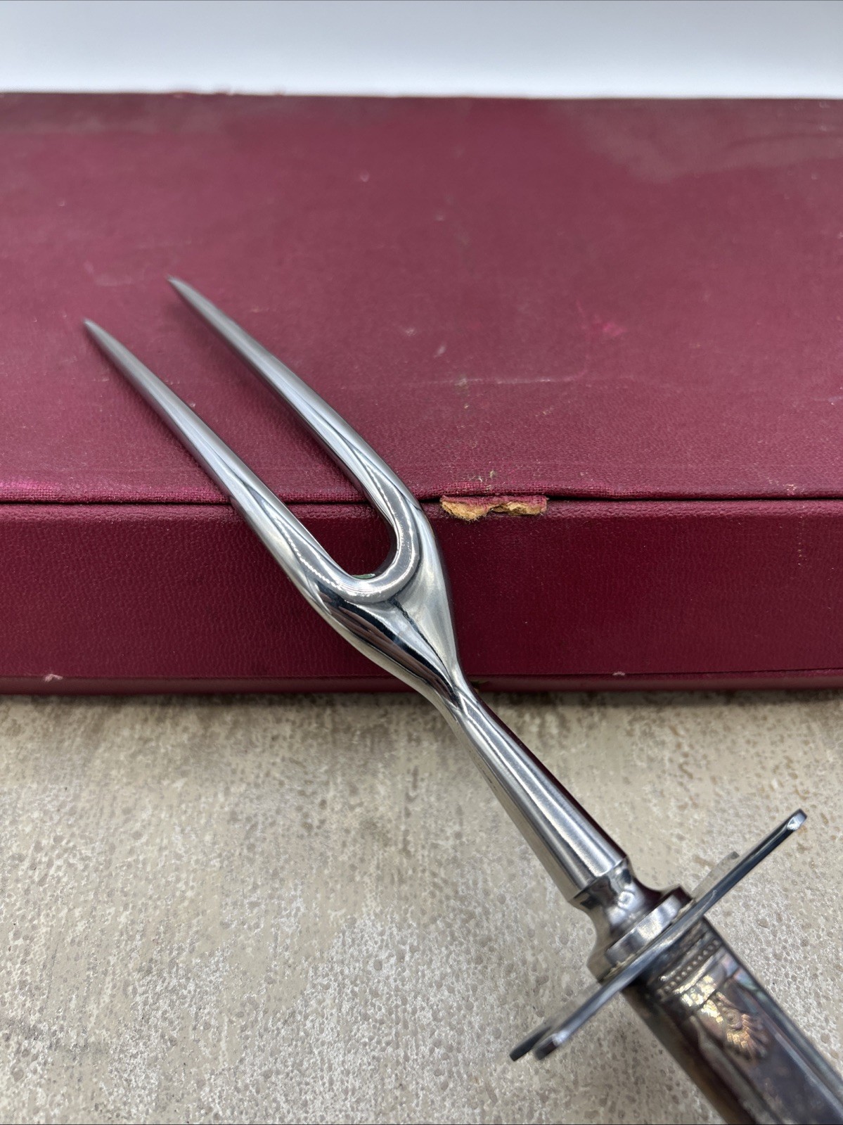 ANTIQUE 1848 ROGERS & BROS VINTAGE KNIFE AND FORK