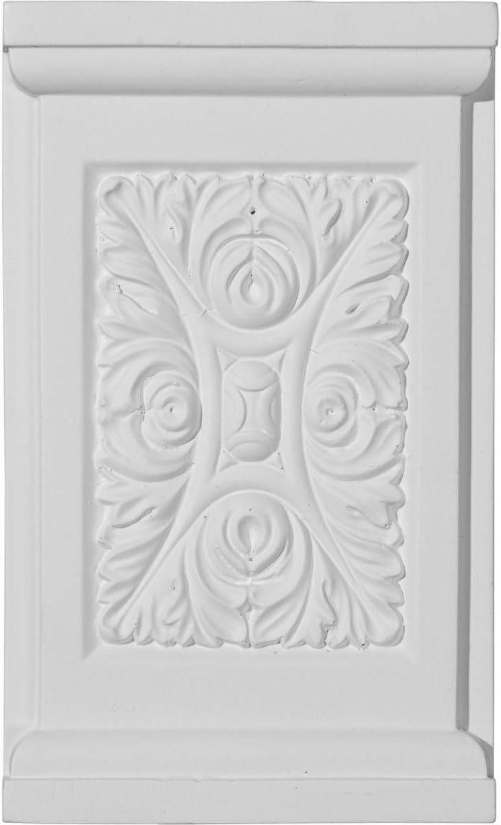 Versatile Primed Urethane Plinth Blocks, 5 1/4″ x 8 5/8″, Easy Installation