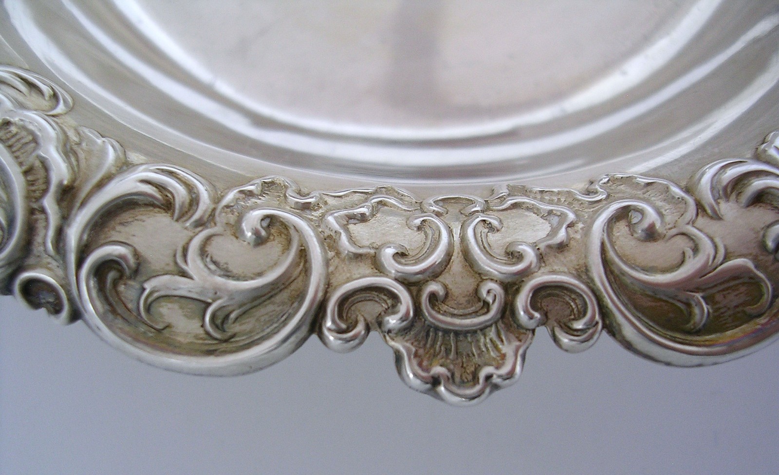 Pompadour by Whiting Sterling Silver Candy/Berry Bowl #5419-c.1895