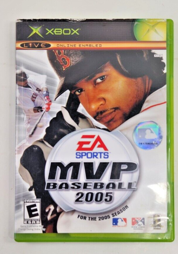 XBOX MVP BASEBALL 2005 EA SPORTS W/ MANUAL