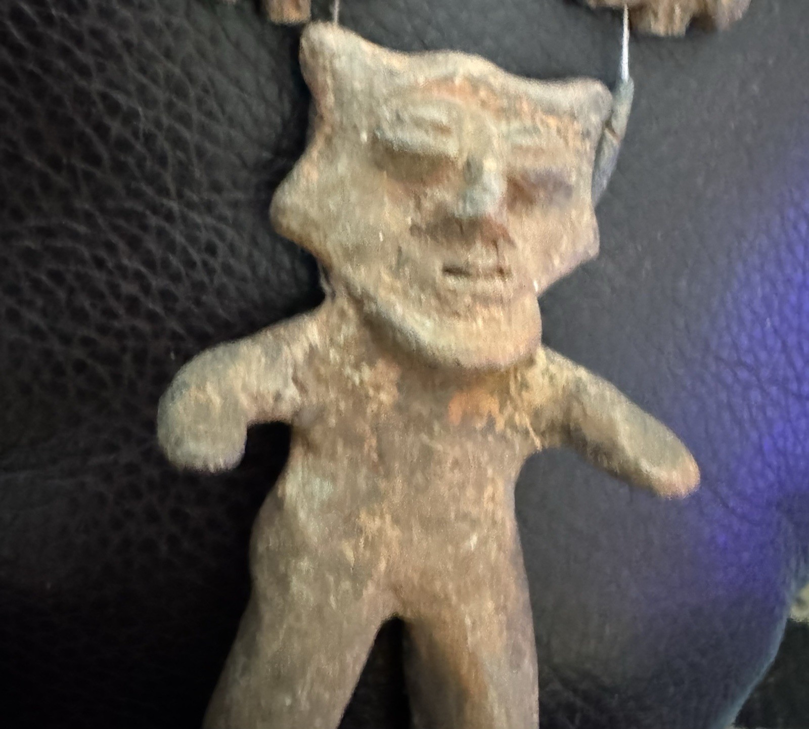 Pre Columbian Rare Terracotta Necklace Possibly Nicoya or Chancay