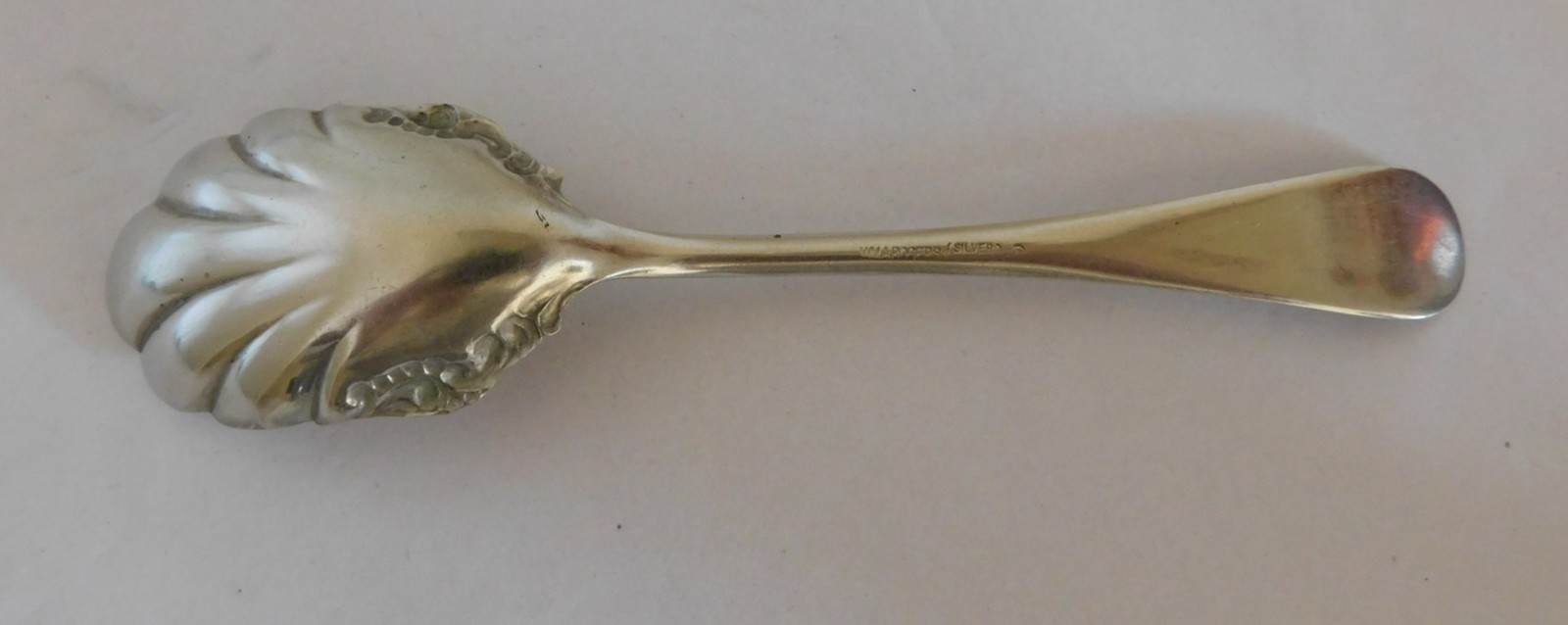 Linden aka Eudora Pattern Serving Spoon- WM A Rogers Silver Plate (#CH204)