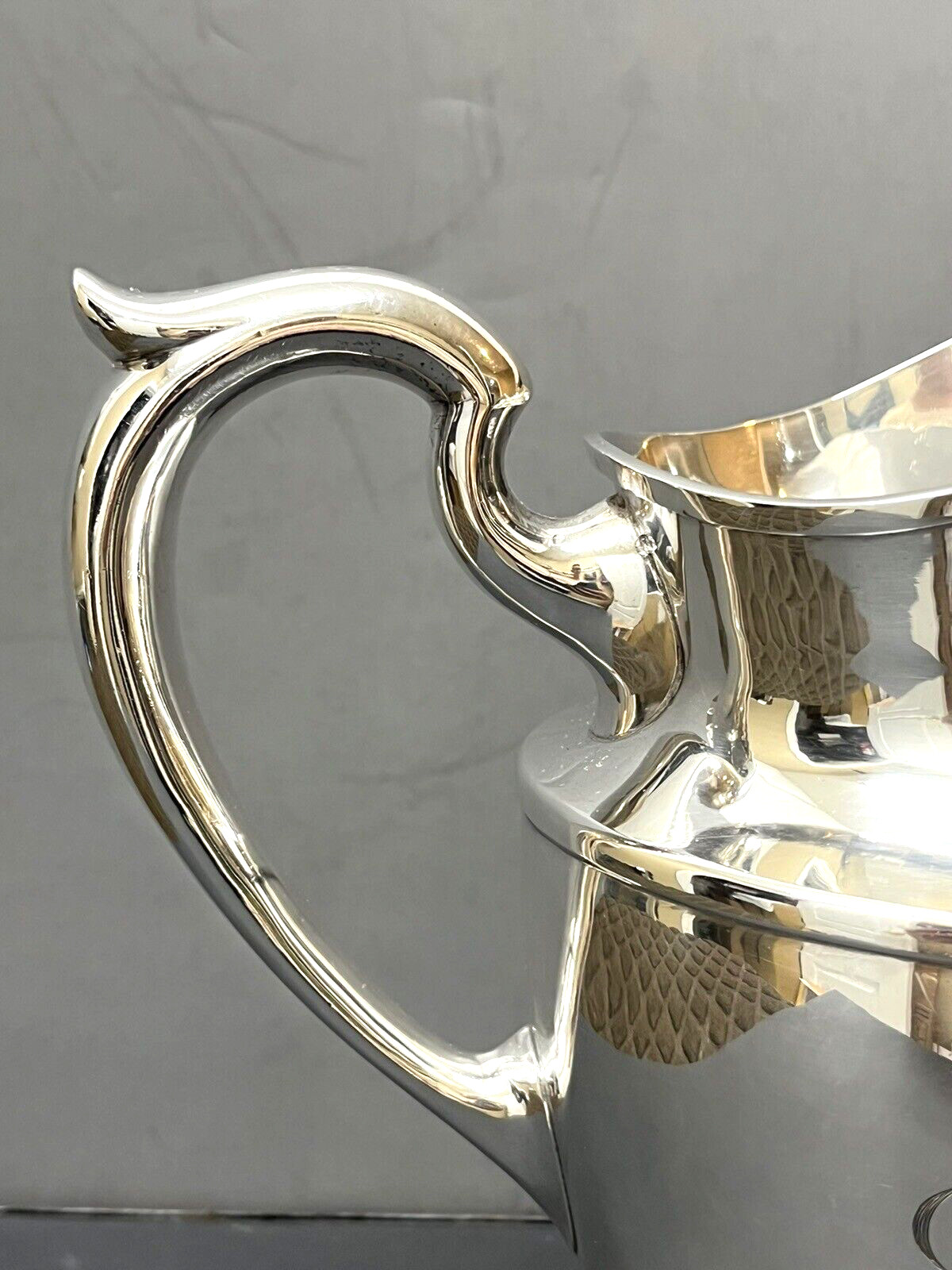 Schofield Co. Sterling Silver Pitcher 641.5 Grams Monogrammed 8″ Tall
