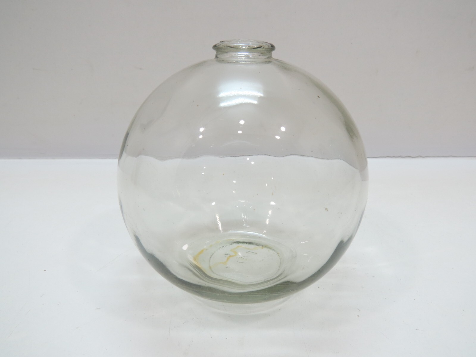 5 inch Clear Owens-Illinois Glass Float Marked 20.2.2 -(F4B2125)