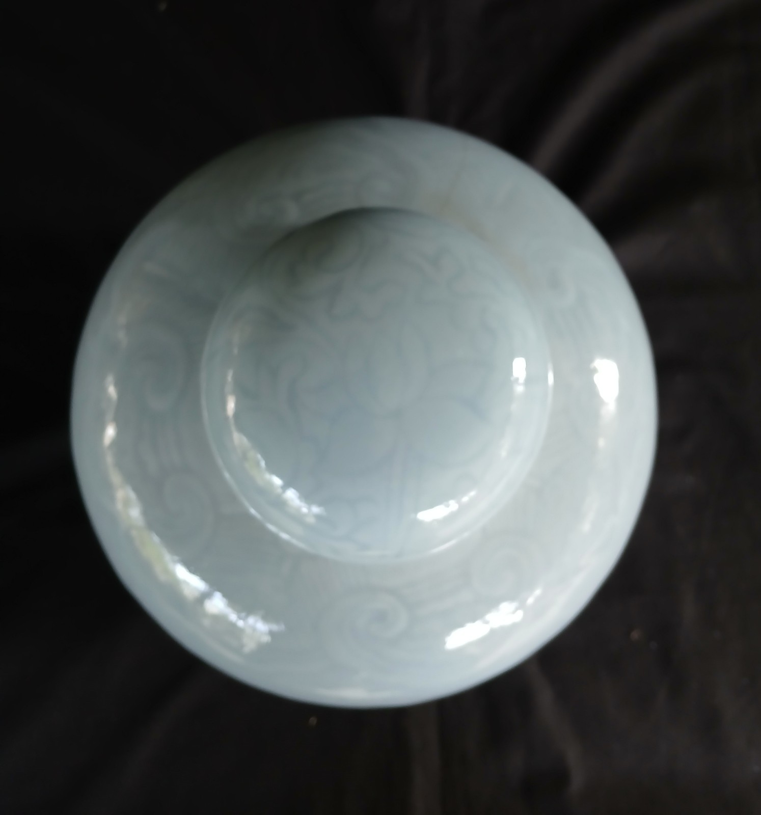 1723-1900 Chinese A Celadon-Glazed Jar