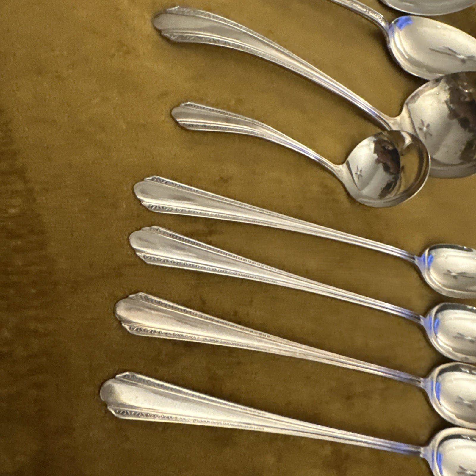 Serving Spoons Ladles + Iced WM A Rogers Oneida Croydon Mary Lee Silverplate