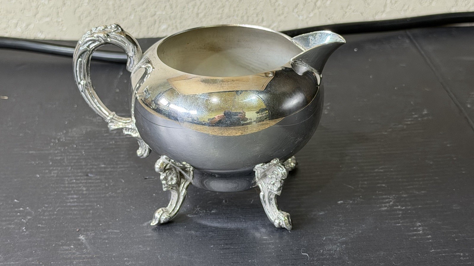 Sheridan Silver Plated Tea Set 3 Piece Cream Sugar
