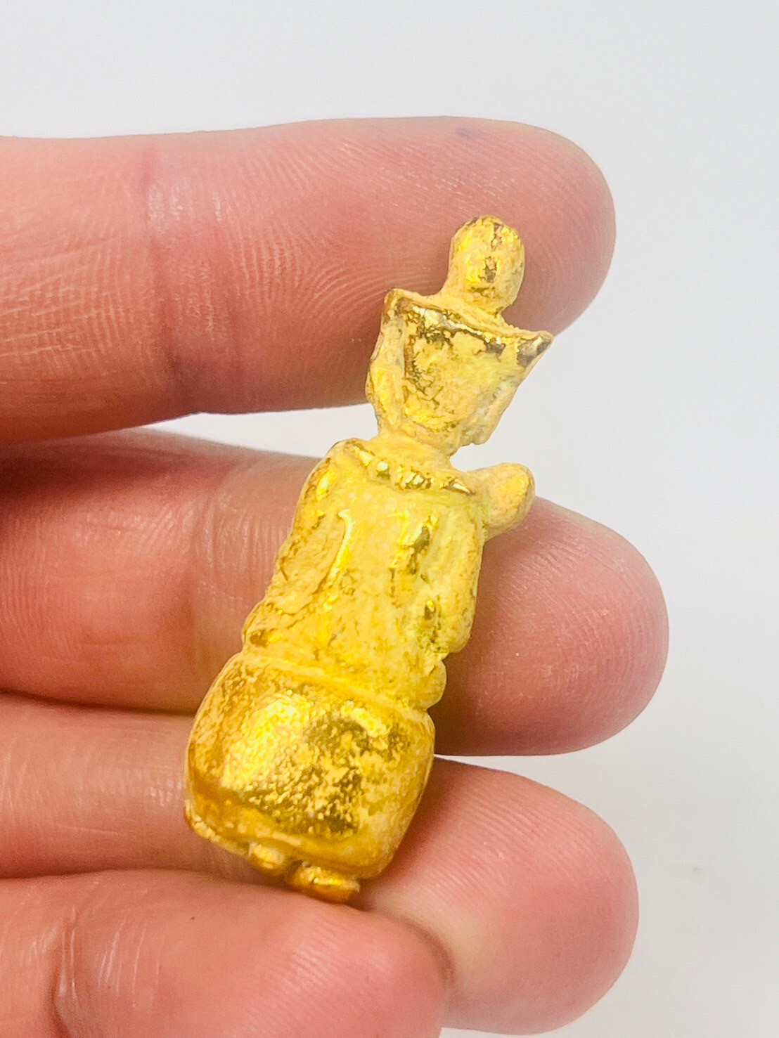 Laos Hermit Gold Leklai Buffalo Mountain Cave Love sex wealth attraction Amulet