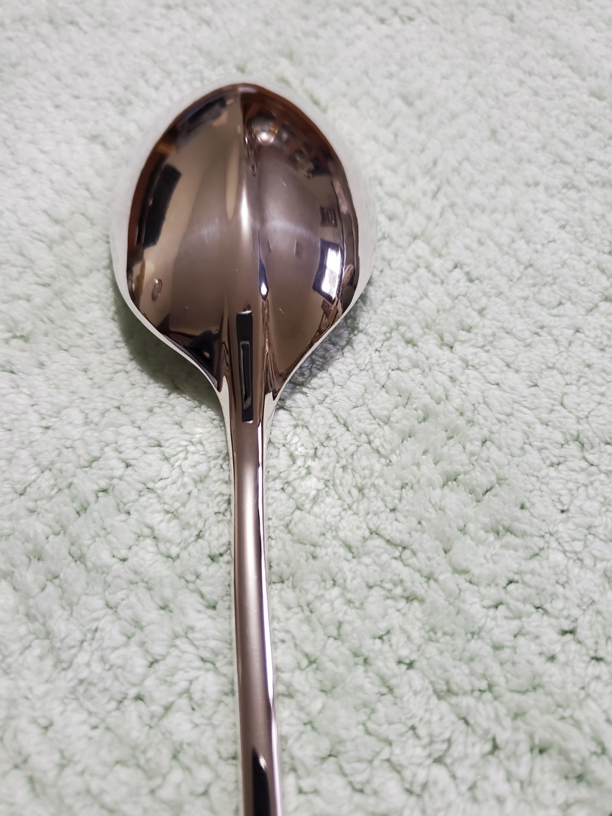 Vintage Godinger Silverplate 12 7/8″ Stuffing Or Basting Spoon, Rat Tail Pattern