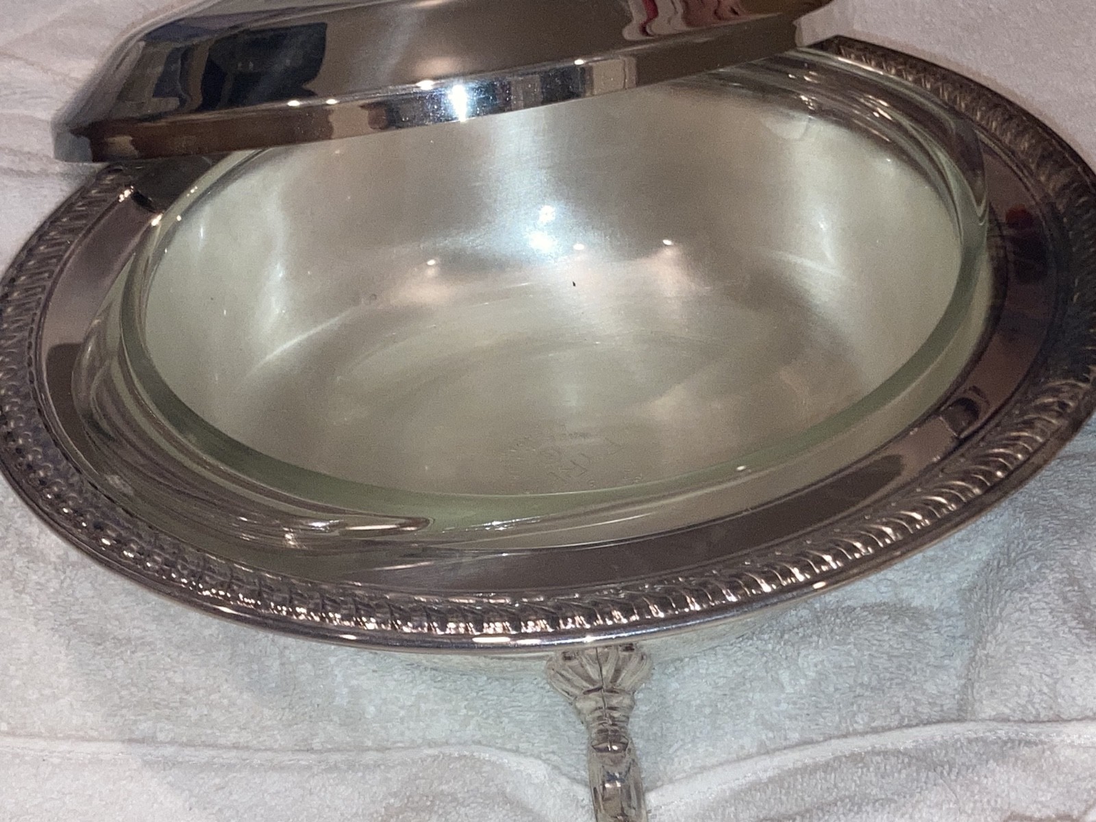 Vintage B.Rogers Silver Co. Silver Serving Ware, Pre-owned