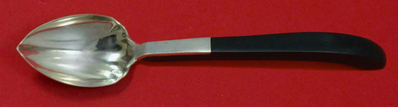 Contrast by Lunt Sterling Silver Grapefruit Spoon Fluted Custom Made 5 3/4″