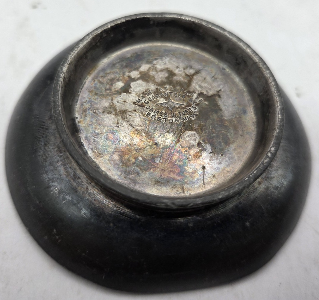 James W. Tufts Boston Dish with Metal Turtle Incense Bowl?