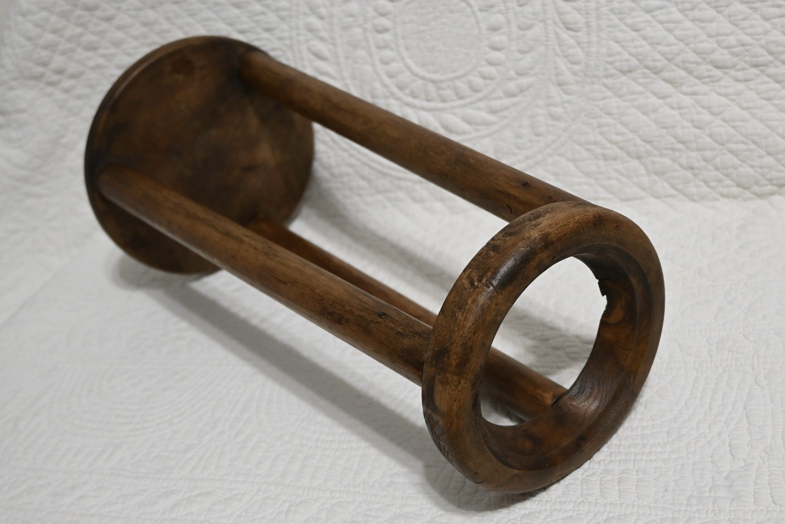 FRENCH 19thc XL INDUSTRIAL RESTAURANT KITCHEN EQUIPMENT ~ ANTIQUE POTATO RICER