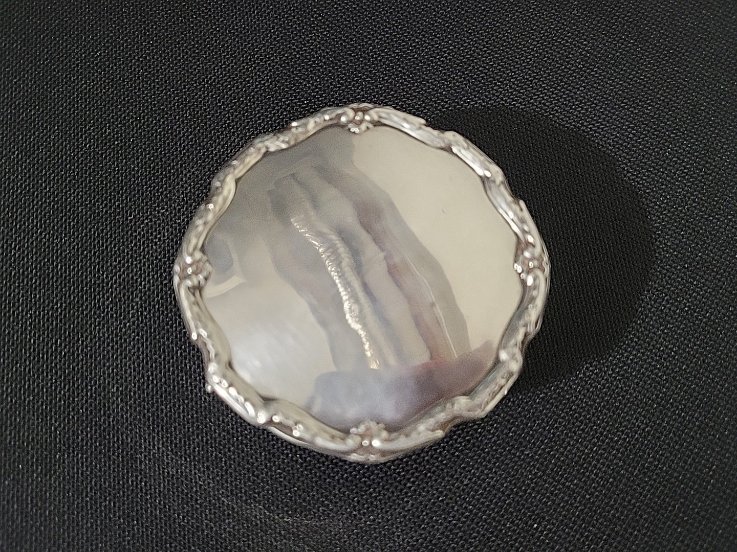 Antique 1858 Sterling Silver Dressing Jewellery Box Adie Bros Birmingham 84.9g