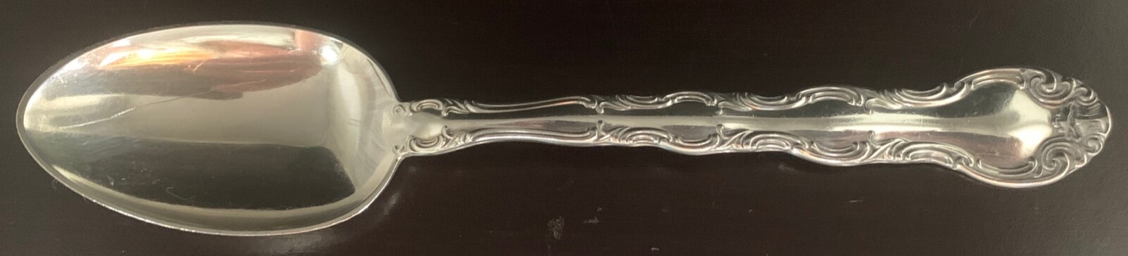 Alvin Sterling Flatware, French Scroll, Teaspoon , 5 7/8 inches