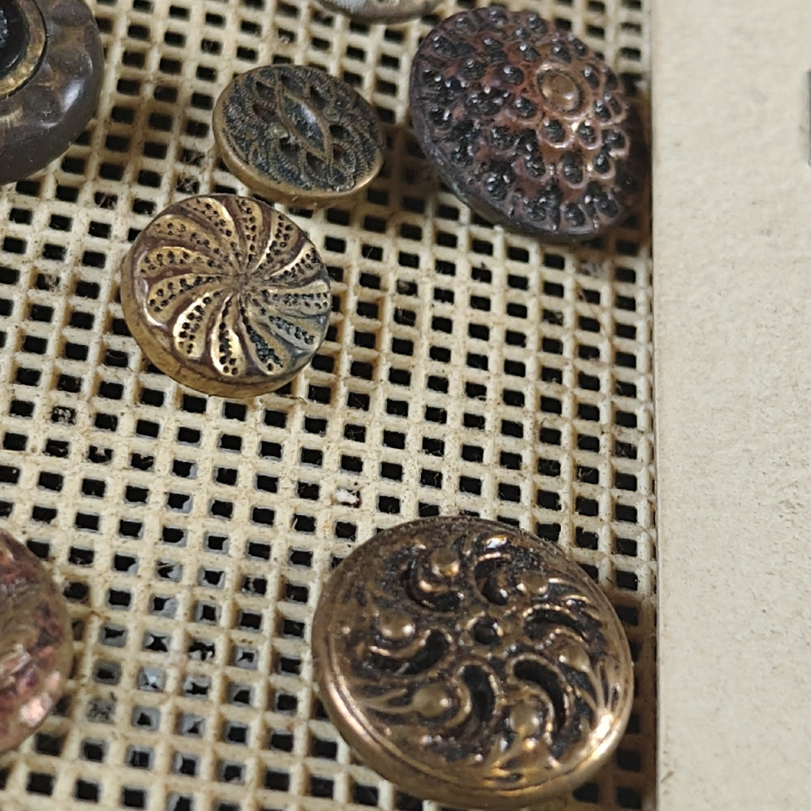 Collection Lot Antique And Vintage Buttons Victorian