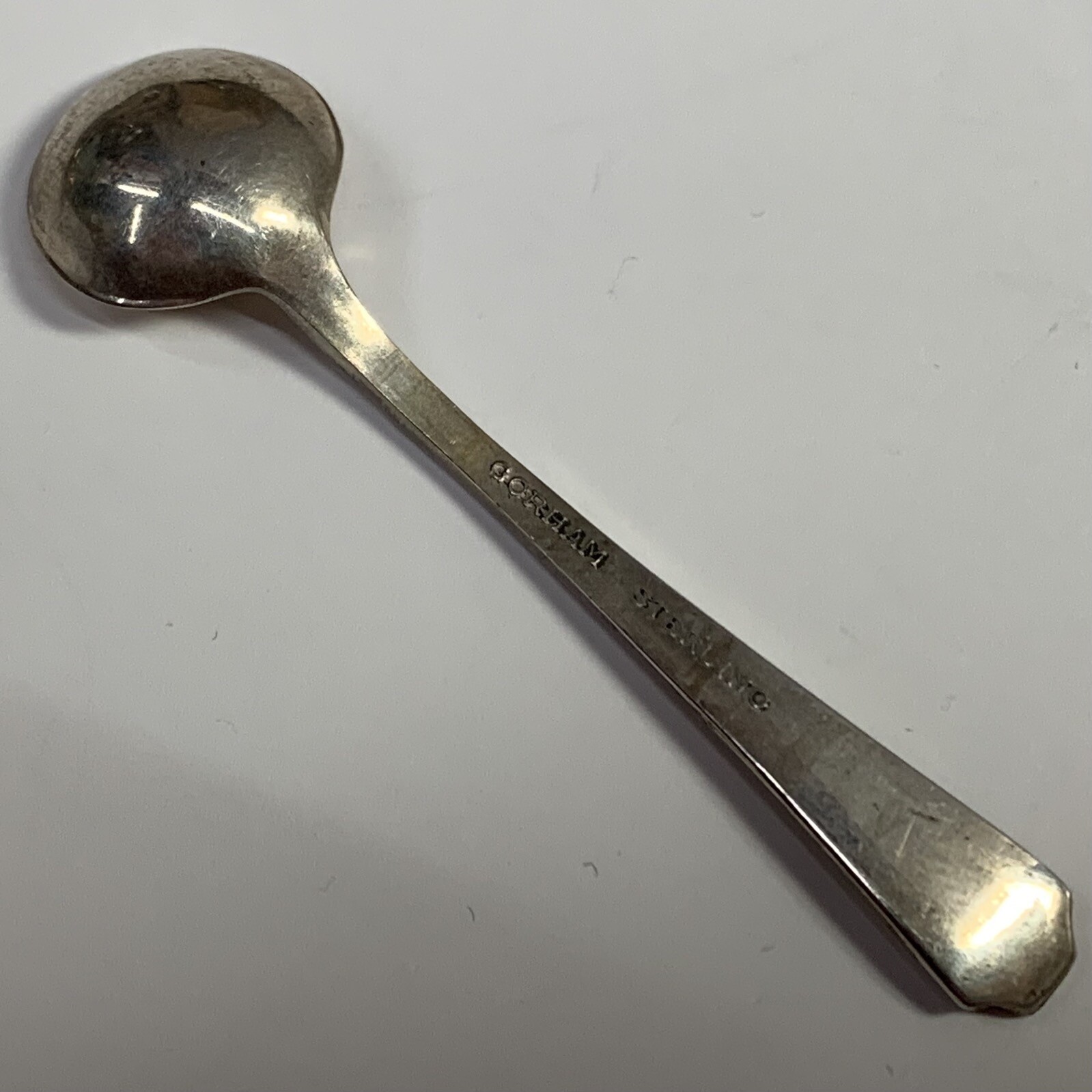 Gorham Sterling Flatware, Fairfax, Salt Spoon, 2 1/2 inches