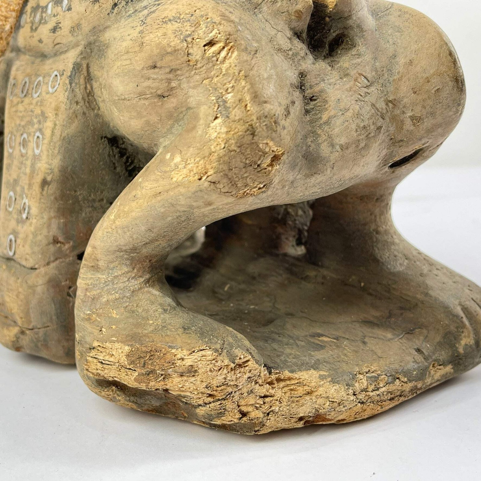 Tabwa Figural Stool with Strap Congo