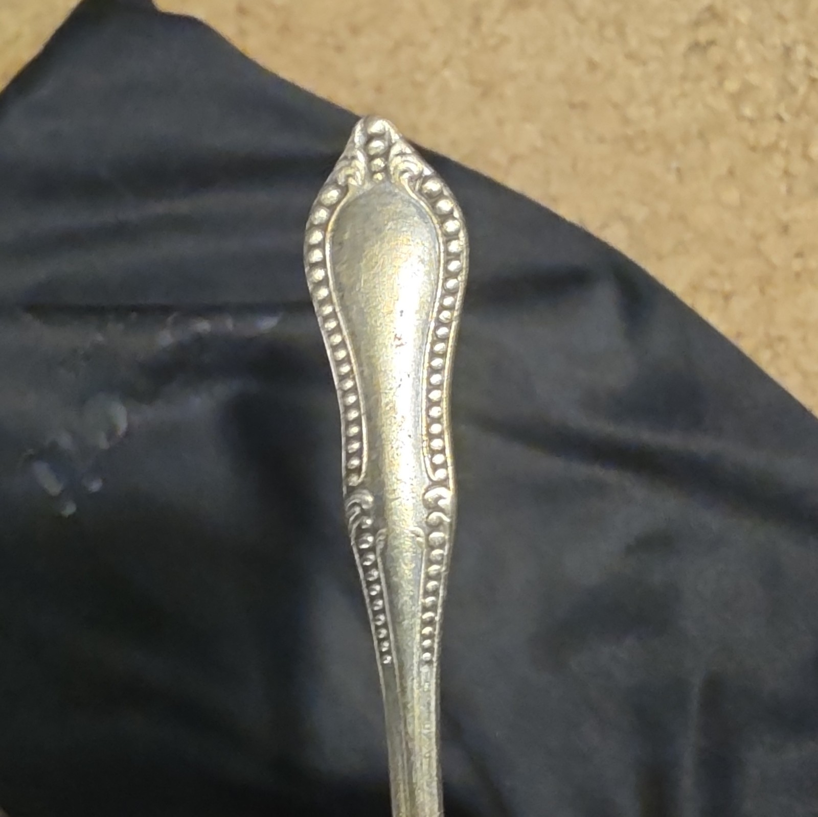 N.F. Silver Co. 1877 Pattern Silverplate Spoon, Age 1900-1940
