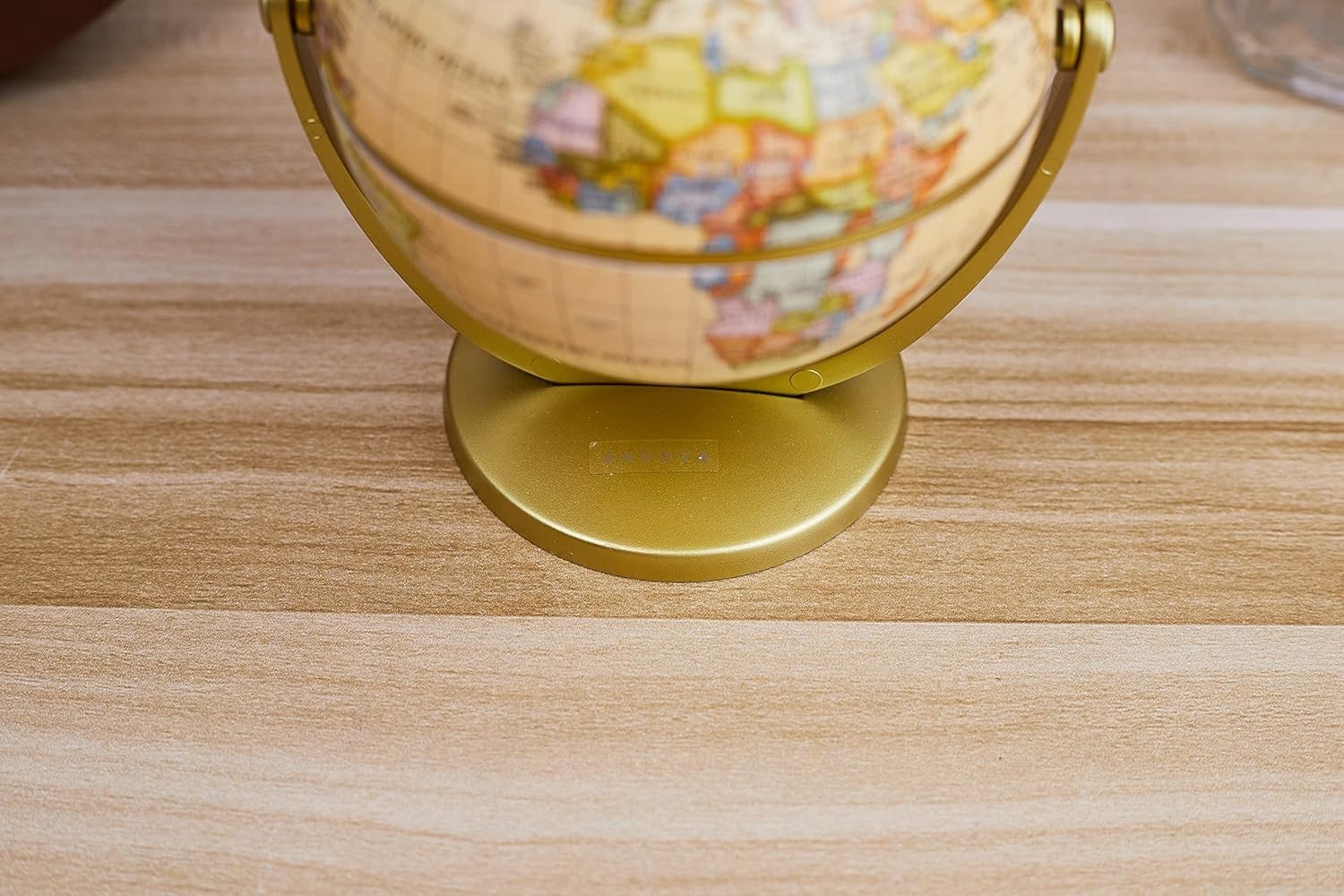 Mini Globe 4 Inch Educational Decorative World Map