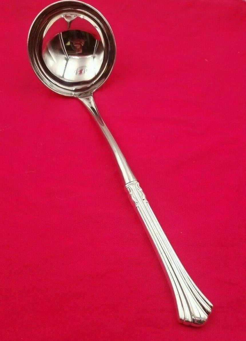 Eighteenth Century Reed & Barton Sterling Silver Soup Ladle Custom Made