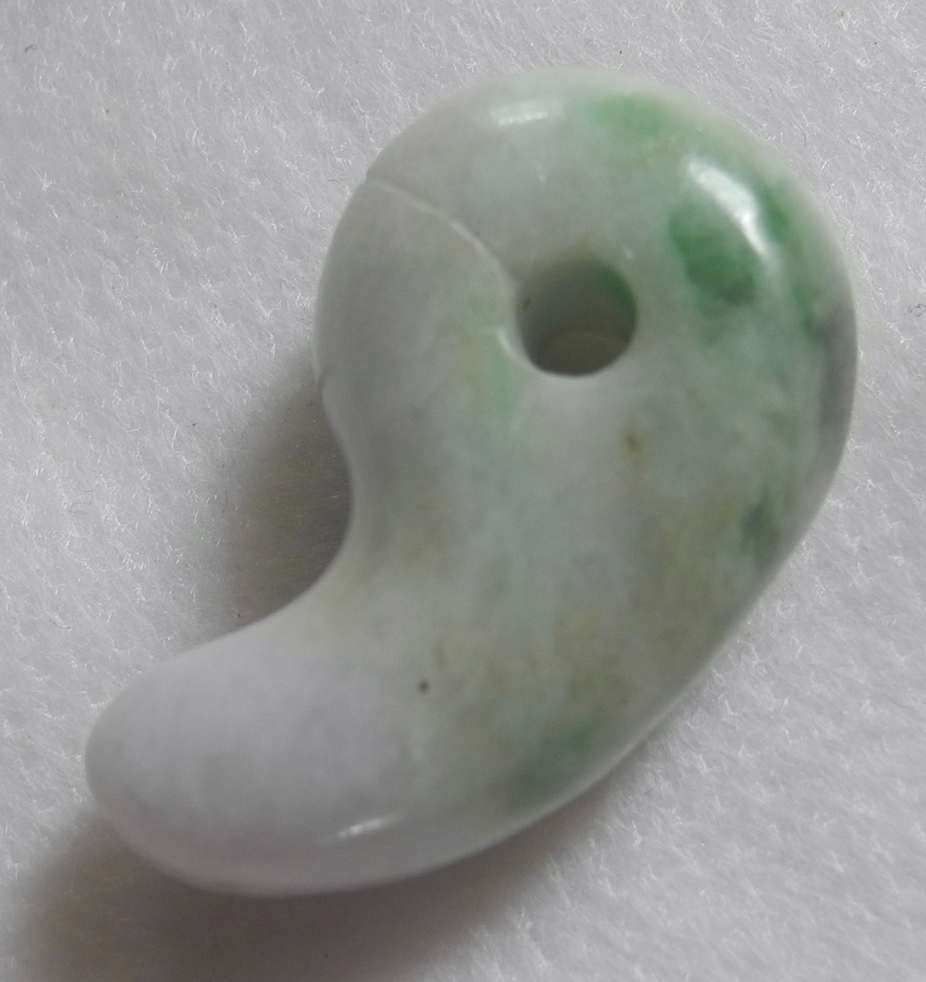 Japanese Jade Magatama Pendant Itoigawa Natural 10g Buddhism Necklace Japan