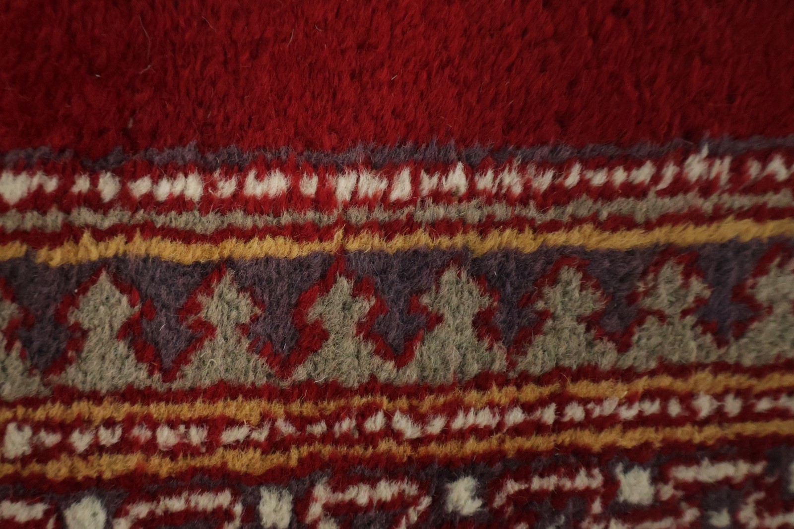 Pre-1900 Palace Size Antique Rug Red & Ivory Wool Handmade Bordered Carpet 14×18