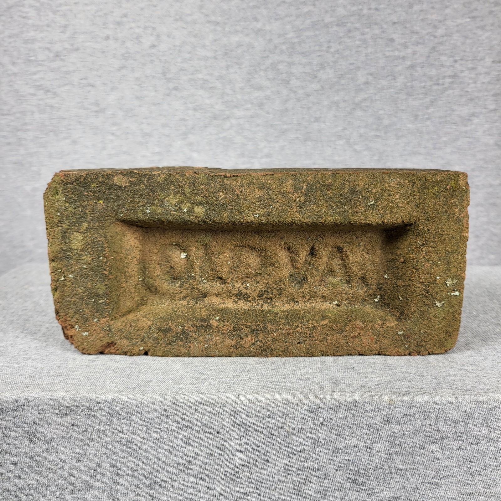 RARE ‘ OLD VIRGINIA ‘ BRICK ~ STREET PATIO ROAD GARDEN EDGING GREAT PATINA 7.5″