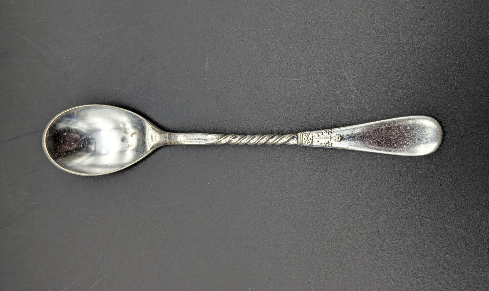 Vintage Gilchrist Fancy Soda Fountain Spoon 5” Silverplated 1900s-1920s