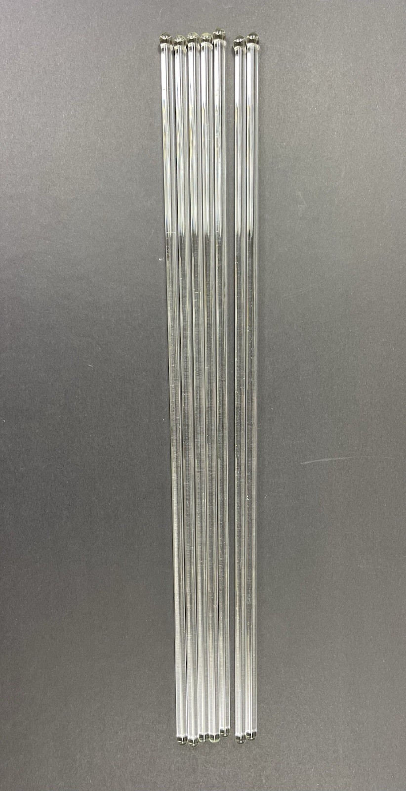 18″ Large Gaetano Sciolari Glass Rod Waterfall Lamp Lightolier Replacements 7