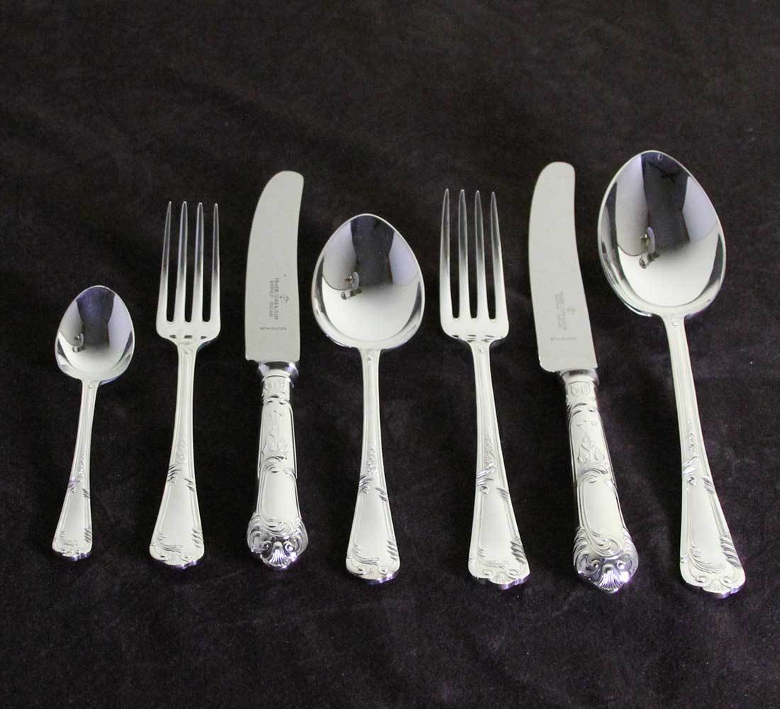 Canteen of Complete European Cutlery Set for 12, La Regence