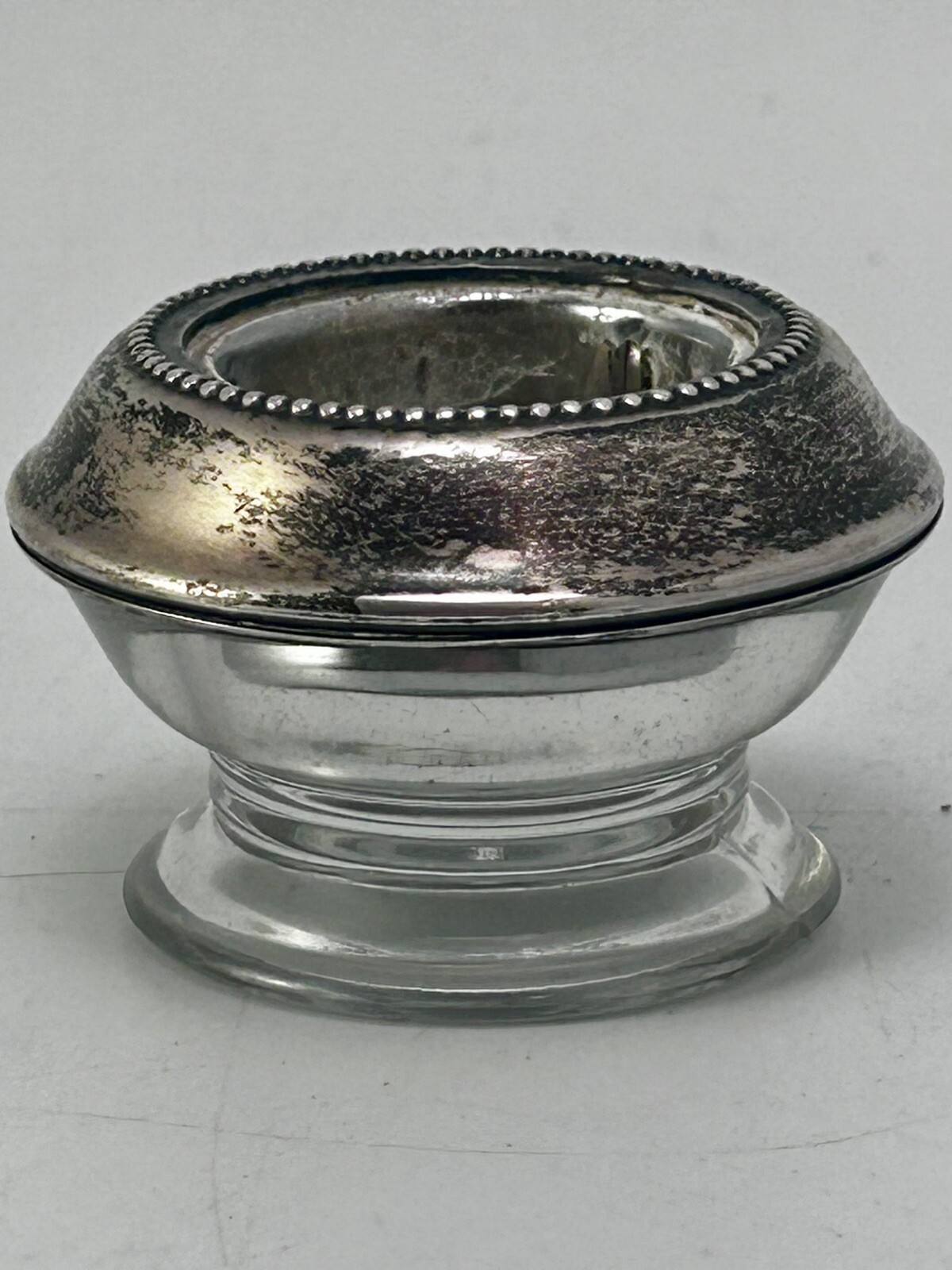 Sterling Silver B I Sterling Candle Stick Holder ~ FREE P&P UK